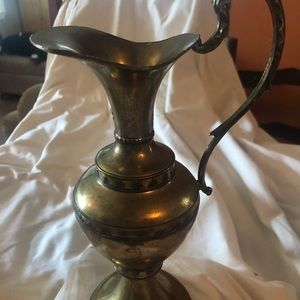 Brass Ewer or Vase Italy